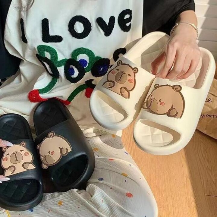 카바실내용거실쿠션슬리퍼거실화