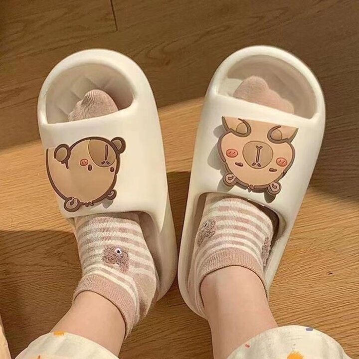 카바실내용거실쿠션슬리퍼거실화