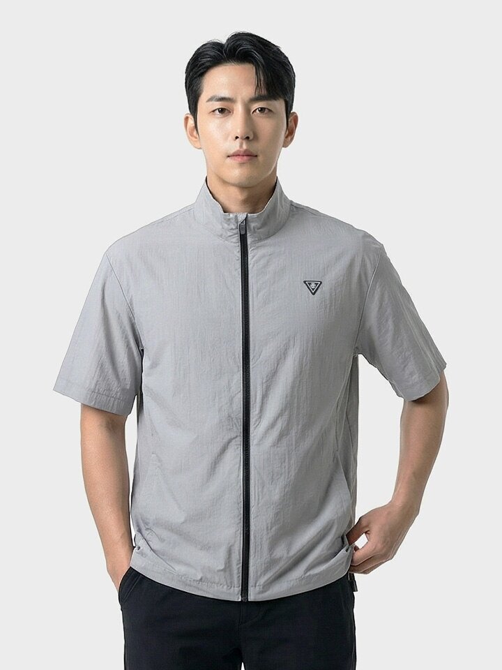 투엘라 남성 윈드모션 반팔 경량 바람막이 자켓(M7SJ02)