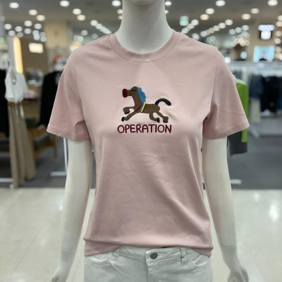 SOUP sh06 라운드넥 자수홀스 반팔 티셔츠 OC4STT2 (49321667)