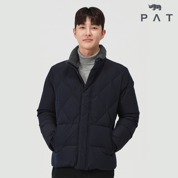 [PAT] 양털 카라 덕 다운 점퍼_1J72003