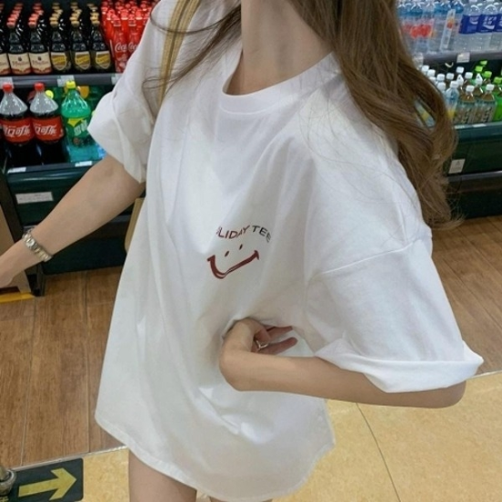 홀리데이 스마일 반팔 티숙 BI00240 롱반팔티 티숙 반19644041667501