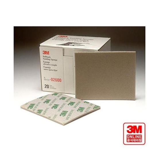 (주)셀러허브 52759136-3M 샌딩스폰지페파 1BOX(20EA) 으 연마재