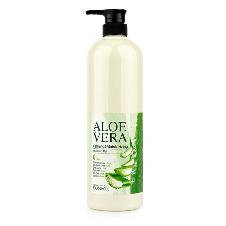 (무배)푸드어홀릭 알로에베라 수딩젤 1000ml /펌프형 대용량