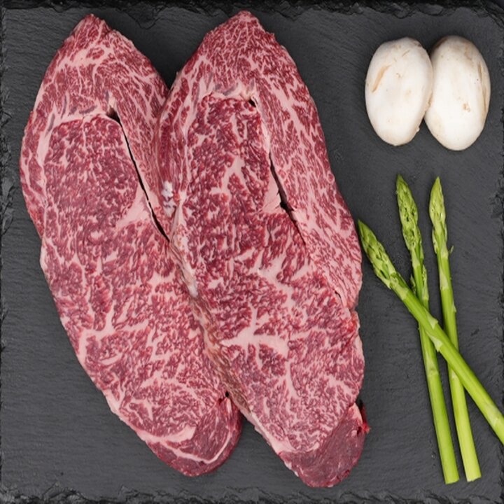 (광주신세계)1++(8)등급   한우암소구이 세트 6호2.4kg(등심*2팩.안심.채끝 각 600g))냉장