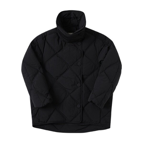 [명품] 옌키 옌키 옌키옌키 QUEEN JACKET TWILL BLACK 여성 패딩