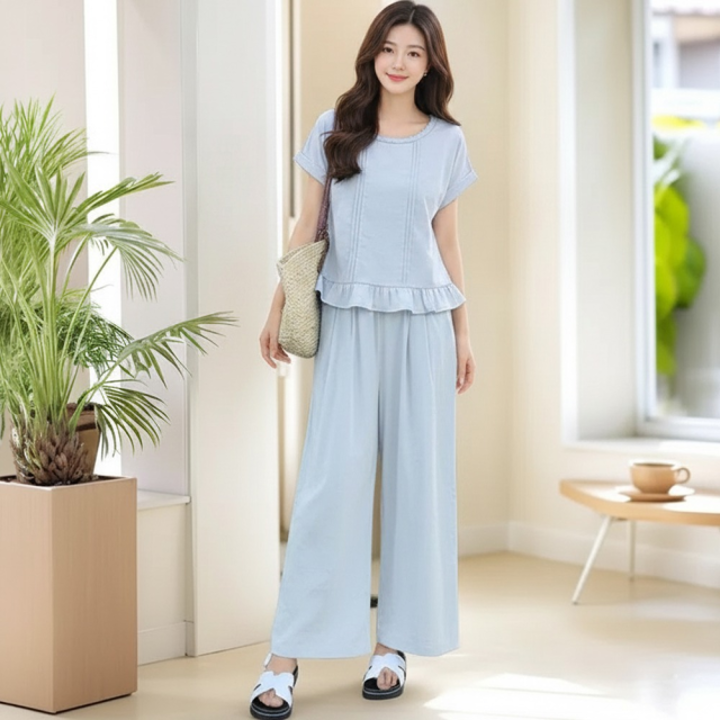 미엘린 인견 투피스