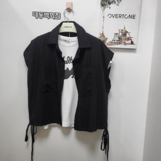 오버톤 DP01 밑단스트링셔츠 KBSH712 (15881523)