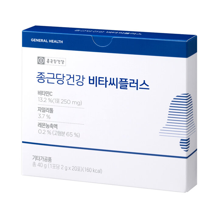 종근당건강 비타씨플러스 2g 200포 대용량 비타민C 250mg