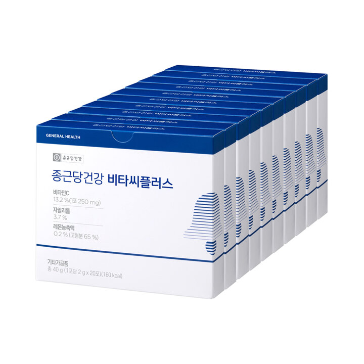 종근당건강 비타씨플러스 2g 200포 대용량 비타민C 250mg