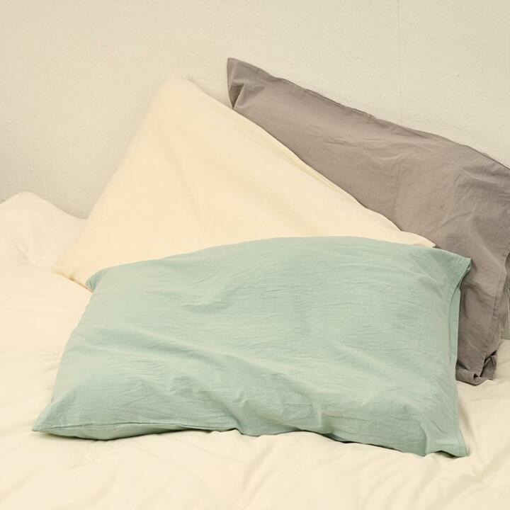 수면공감 에코순면 캠핑 수면공감 우유베개 커버(3color)