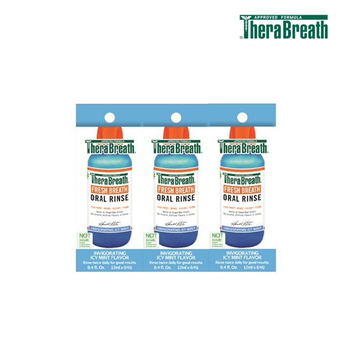 테라브레스 휴대용 가글 아이시 민트 가글 12ml 6입 x3개