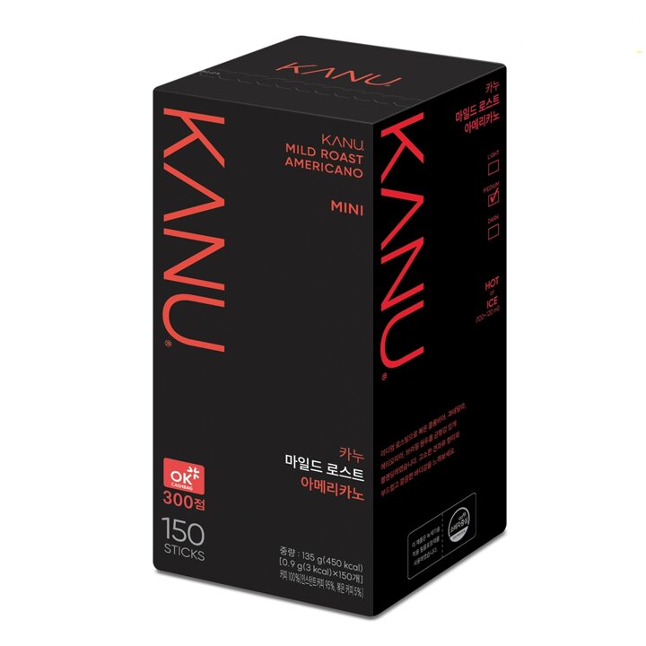 맥심 카누 마일드미니 150T