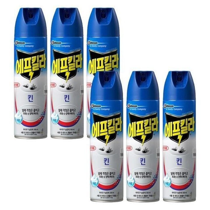 에프킬라모기약에어로졸킨500ml6개