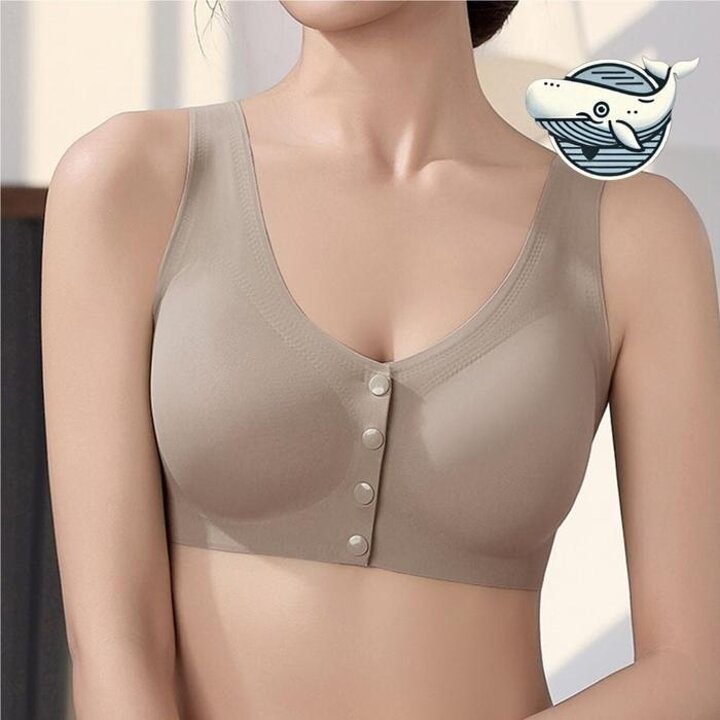 편안한빅사심플이즈브라탑프론트훅여성브라렛