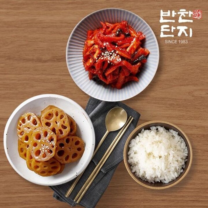 반찬단지 무말랭이 1kg + 연근조림 1kg[34307322]