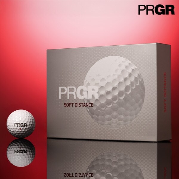 프로기아 PRGR NEW 소프트 디스턴스 2피스 12구 골프공.