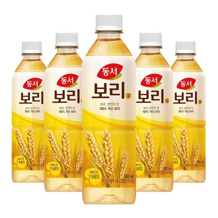 동서 식수음료 보리차 500ml 20펫
