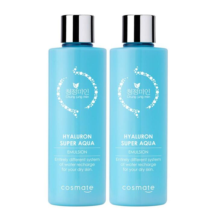 히아루론 수퍼 아쿠아 에멀전 300ml 2개 여성 로션 약산성 대용량