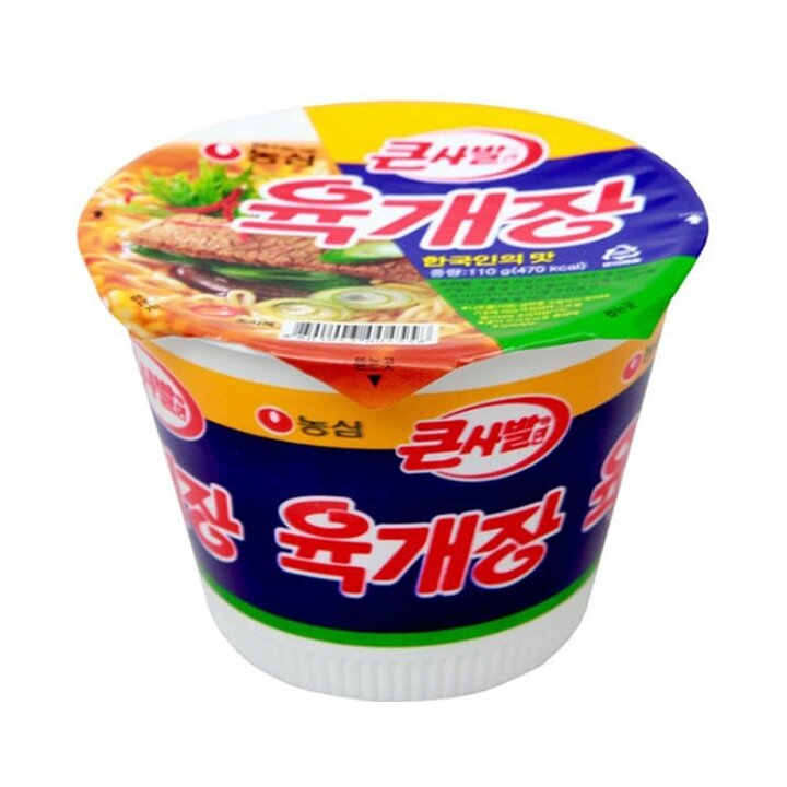 [새벽배송][우리가락]육개장 큰사발 110g 1개