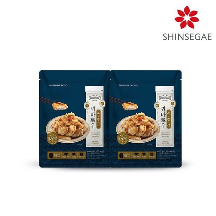 [신세계푸드] 호텔컬렉션 북경식 꿔바로우 600g x 2팩[33975352]