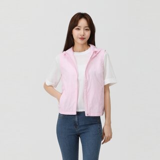 [PAT] 프린트 후드 베스트_1K41435