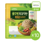 풀무원  지구식단 고단백 오트면 130g 10개