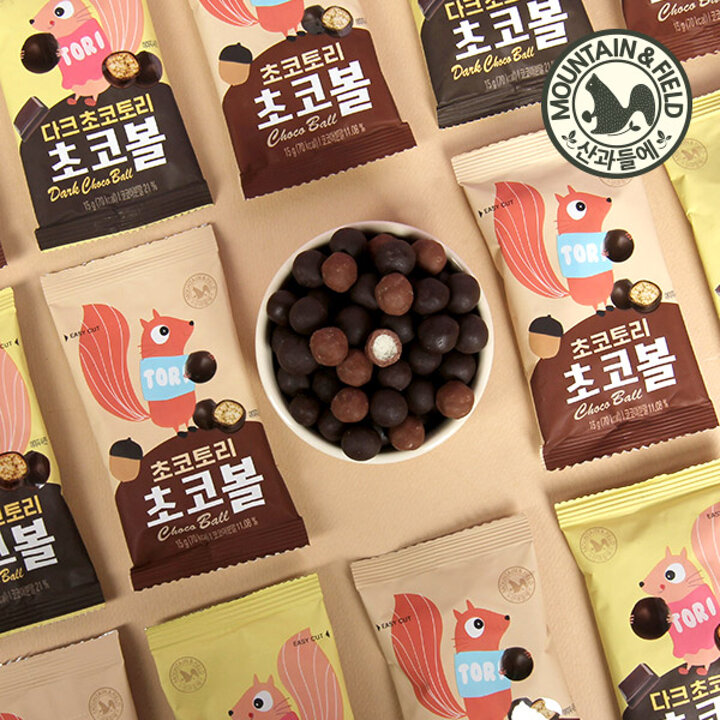 초코토리 초코볼 15g x 60봉 과자간식