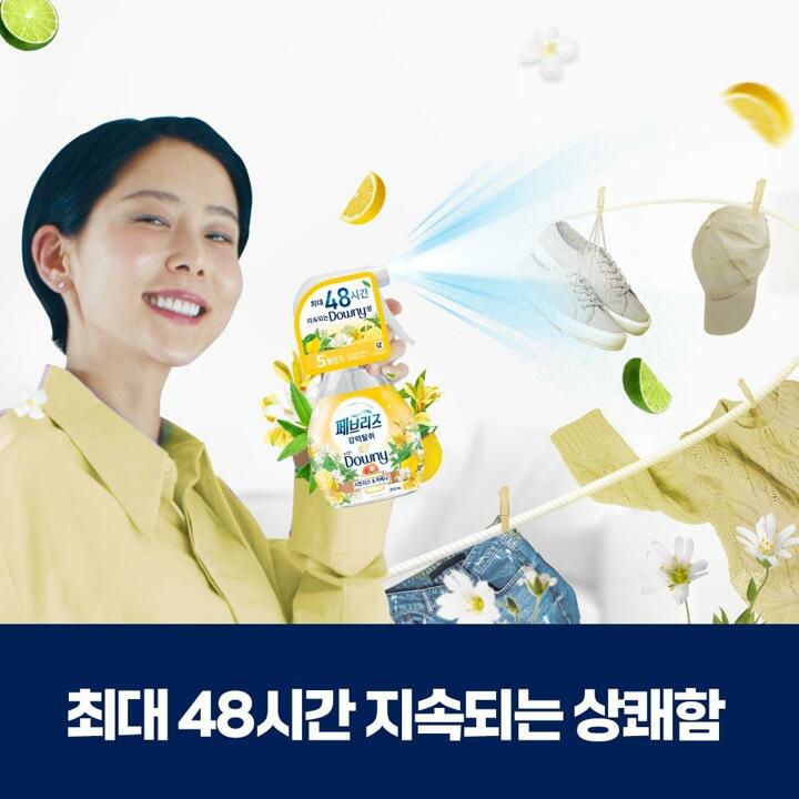 페브리즈 섬유탈취제 다우니라인 리필용 320ml 3개