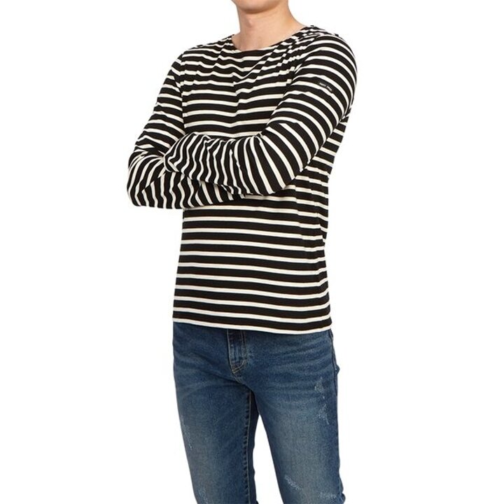 세인트제임스 밍콰이어 긴팔티셔츠 9858 NG (남여공용)
