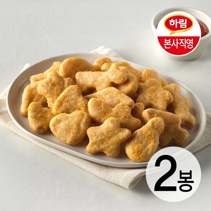하림 치킨너겟(2) 1kg 2봉