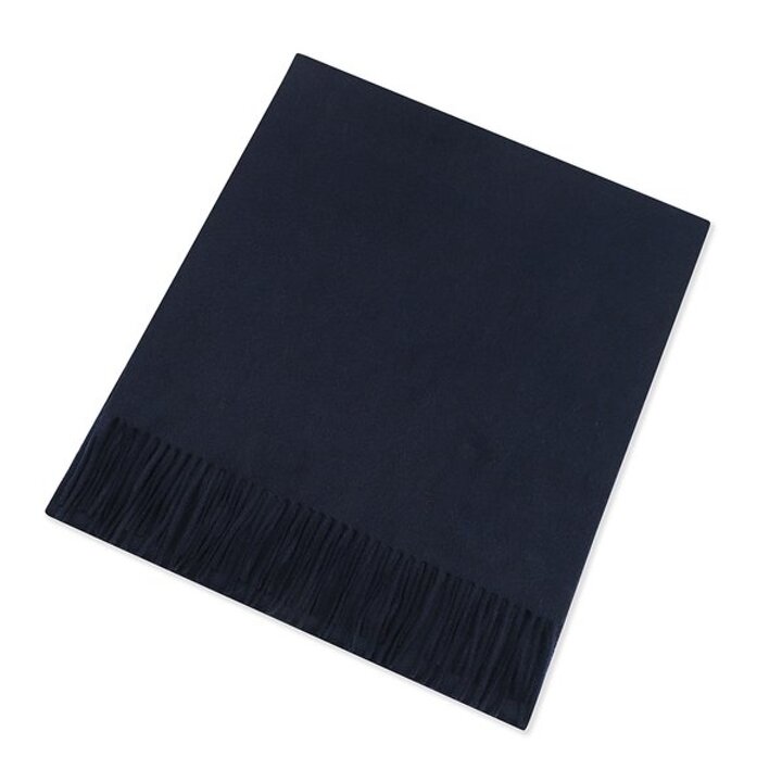 (신세계센텀점)[캐시미어 100] 캐시미어 지블링 머플러(40cm) (UFJWAM496C-T/BLUE)