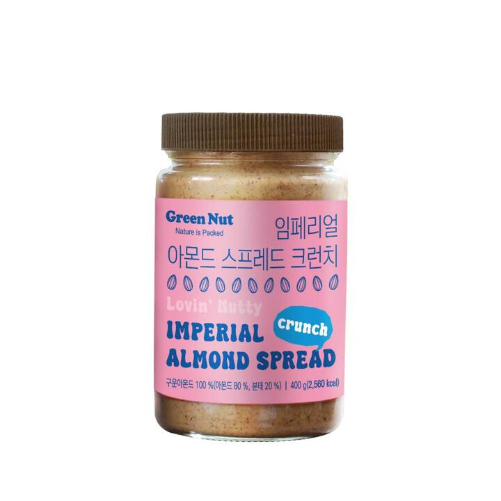 (M) 임페리얼 아몬드버터 크런치 1통 400g