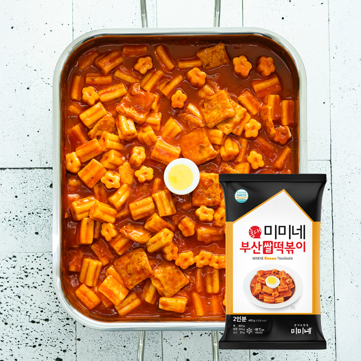 미미네 대구 판밀 떡볶이 2봉+부산쌀떡볶이 2봉 (총 8인분)