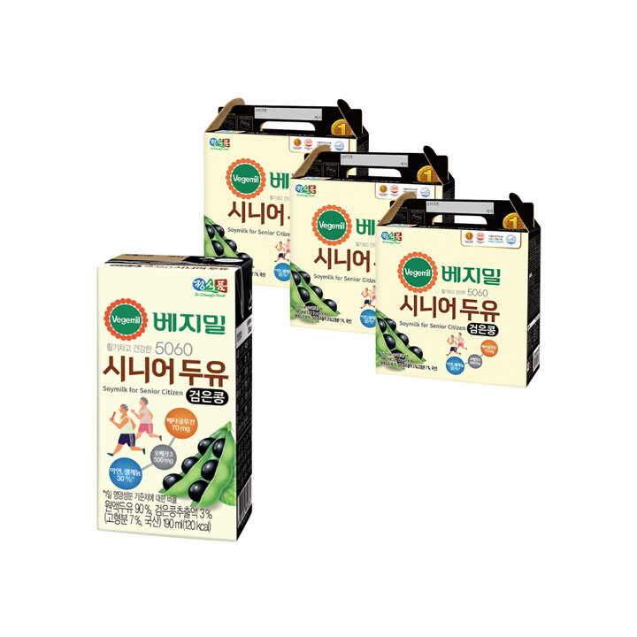 [베지밀] 5060시니어두유 190ml 48팩