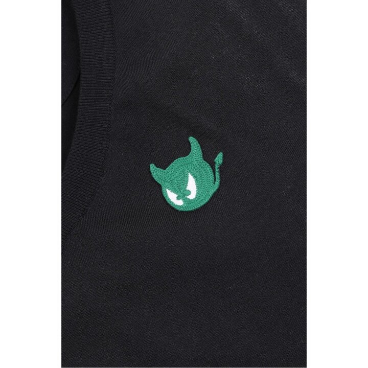(신세계강남점)왁[WAAC]골프 (WWWAM25231BKX)WAAC THE ORIGINAL Women WAACKY V-neck Knit Vest