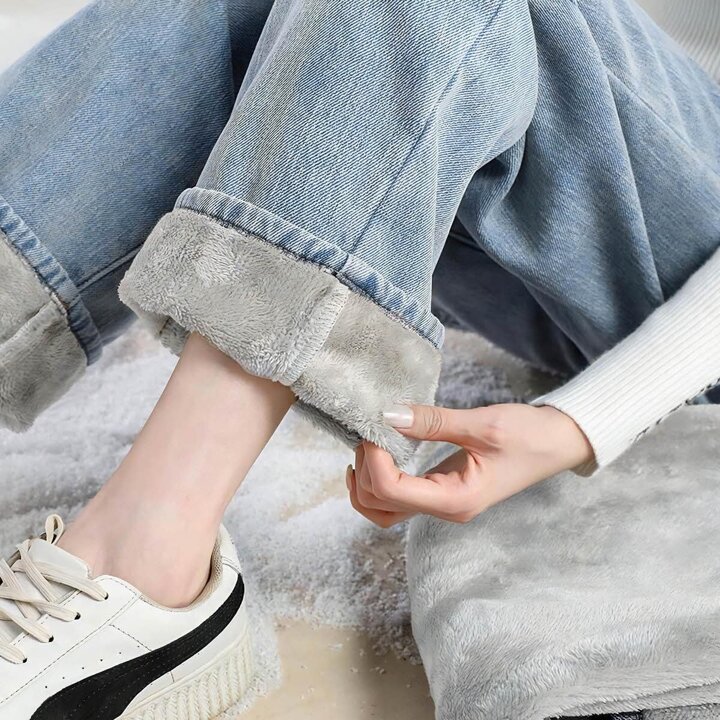 KARRA (77까지)다트일자핏기모데님팬츠_A5W0065