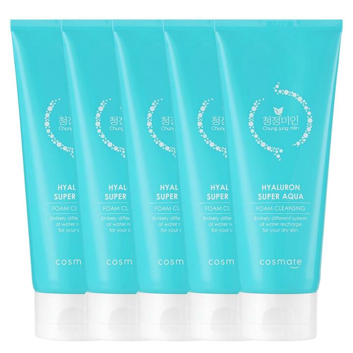 히아루론 수퍼 아쿠아 폼클렌징 200ml 5개