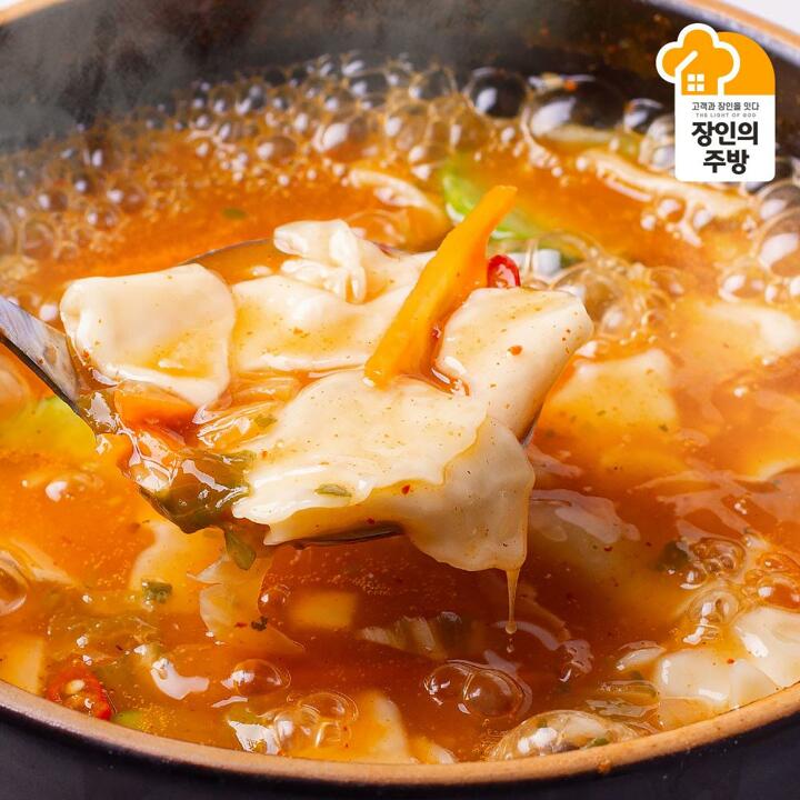 [손경신장인]김치 생수제비500g(3인분)+소스