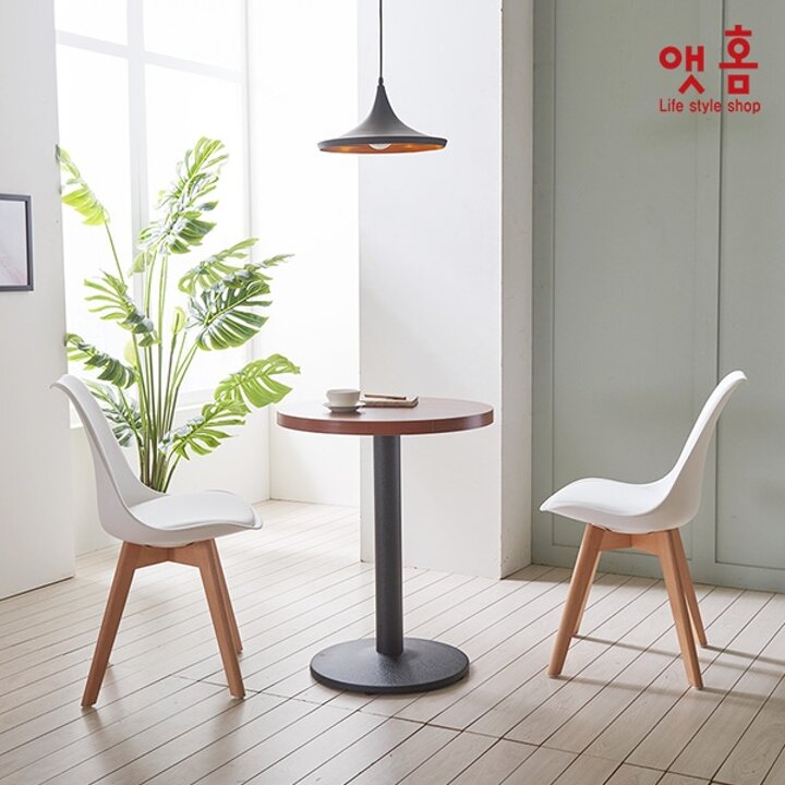 앳홈 카페식 원형 티테이블 600