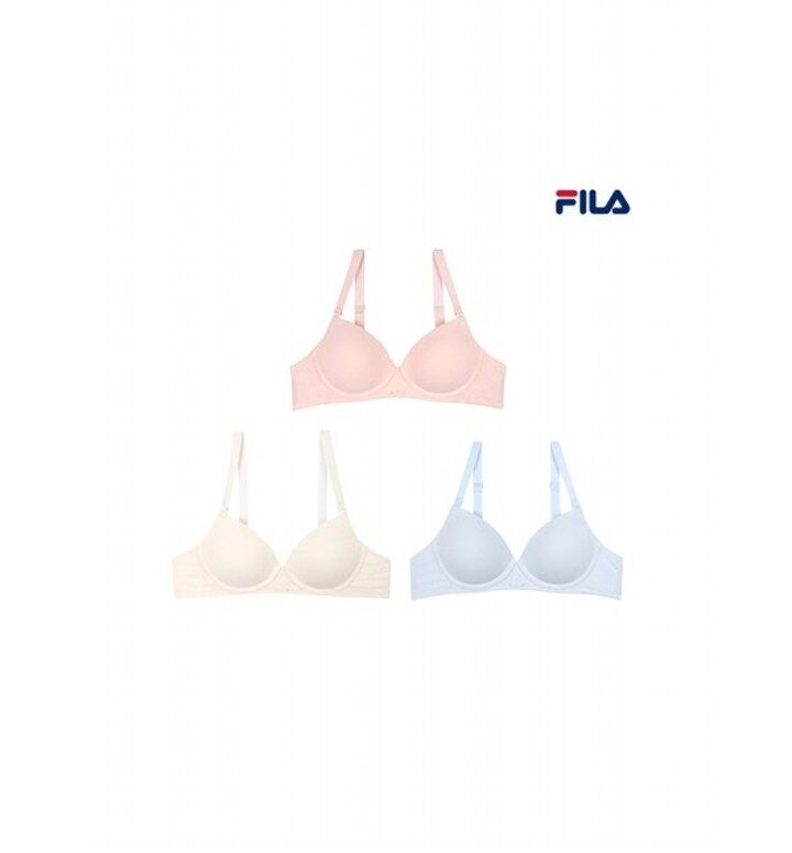 [휠라] 아웃핏 파스텔 노와이어브라 3종 택 (FI4BAG1448F3SKU)