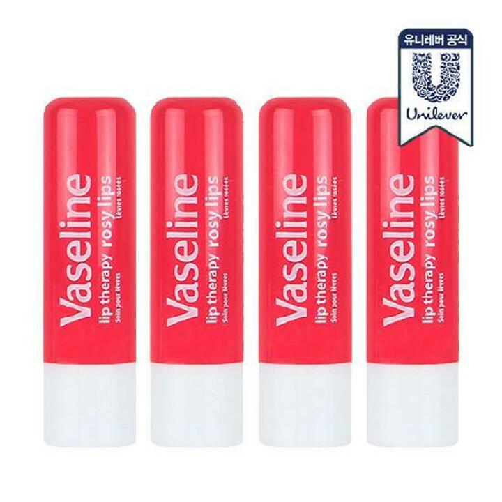 바세린 립테라피 4.8g 4개 로지립스