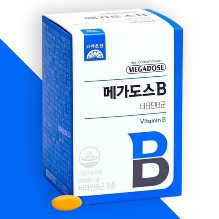 고려은단메가도스B비타민B군컴플렉스60정x1개