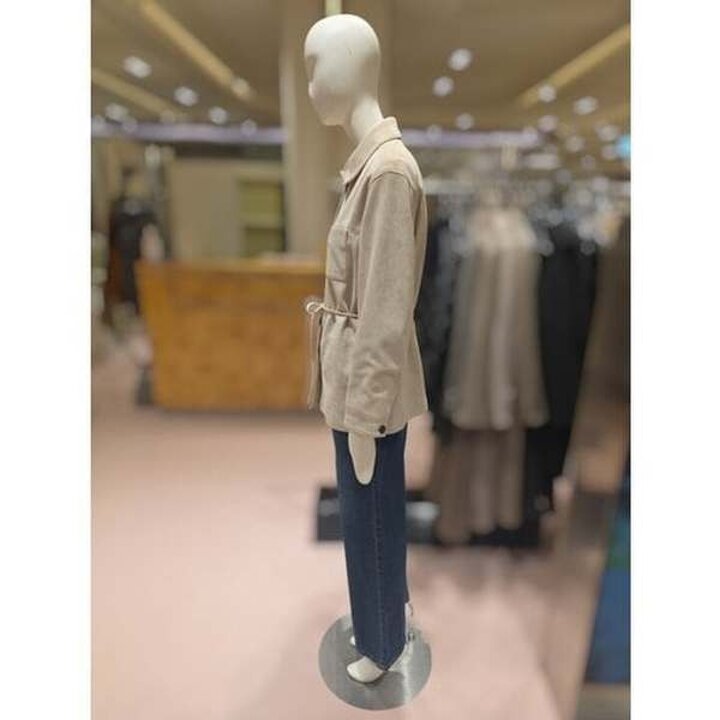 (신세계강남점)[씨씨콜렉트] 벨티드 스웨이드 카라 자켓 (C261PSF513)