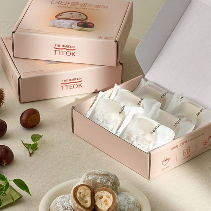 밤크림떡 360g 4박스