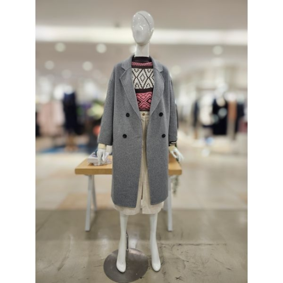 [하프클럽/포커스]울혼방 핸드메이드 코트 FW5J3CT31076-P434443473