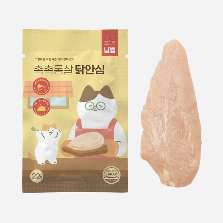 냥쌤 촉촉통살 고양이 레토르트 특식 22g x 10개입