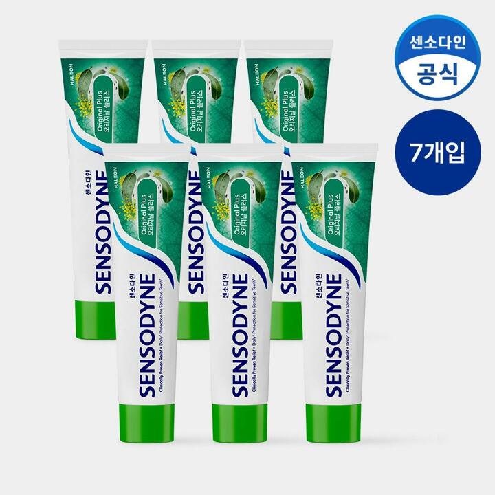센소다인 오리지날 플러스 민감성 치약 100g x7개