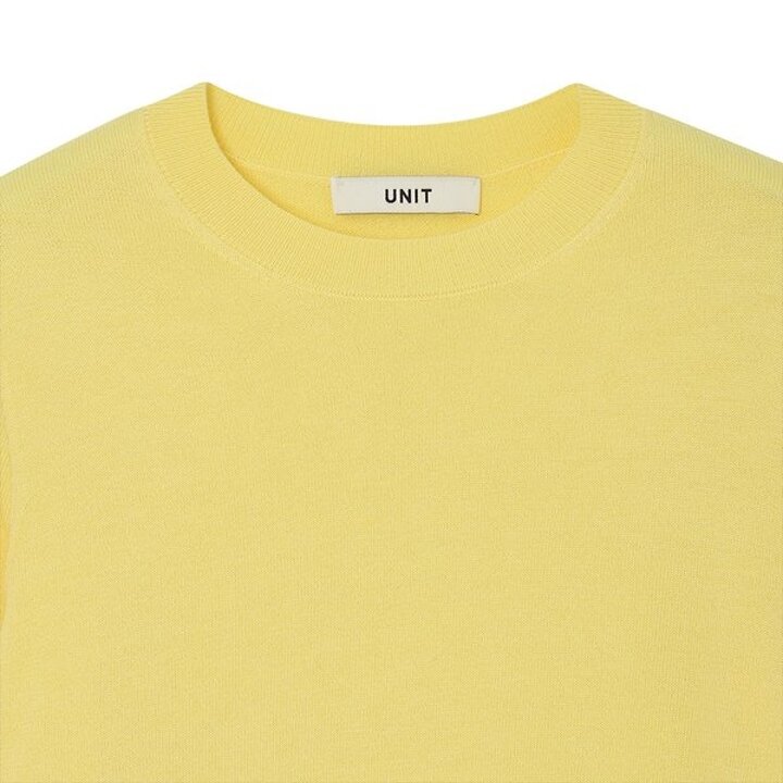 (신세계센텀점)캐시미어 블렌디드 비키 풀오버 (ZFKKCN10BN-L/YELLOW)