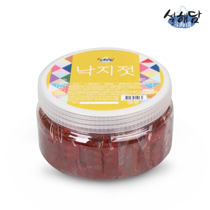 [설해담] 속초젓갈 낙지젓 500g